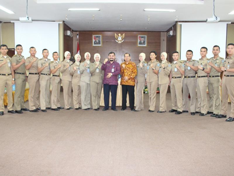 18 Orang Praja IPDN Magang di Pemprov Babel