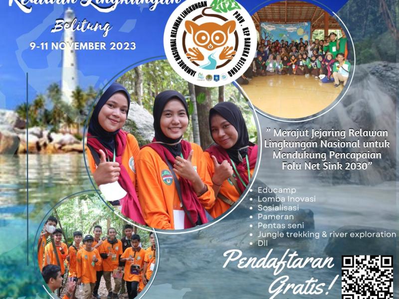 Jambore Nasional Relawan Lingkungan Tahun 2023