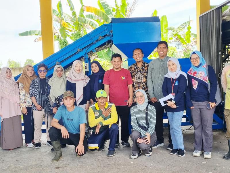 Penilaian TPS3R Kawa Begawe Kelurahan Selindung, Kota Pangkalpinang