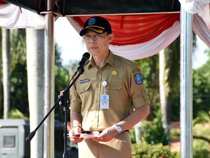 Sekda Pimpin Upacara Hari Bakti PUPR