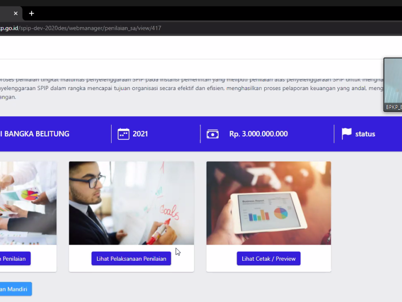 Sosialisasi Penilaian Maturitas Penyelenggaraan SPIP
