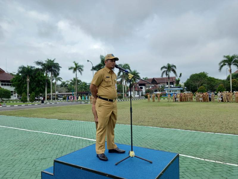 Kepala Dinas Lingkungan Hidup dan Kehutanan Babel Fery Afriyanto Ajak OPD Perbaiki Lingkungan