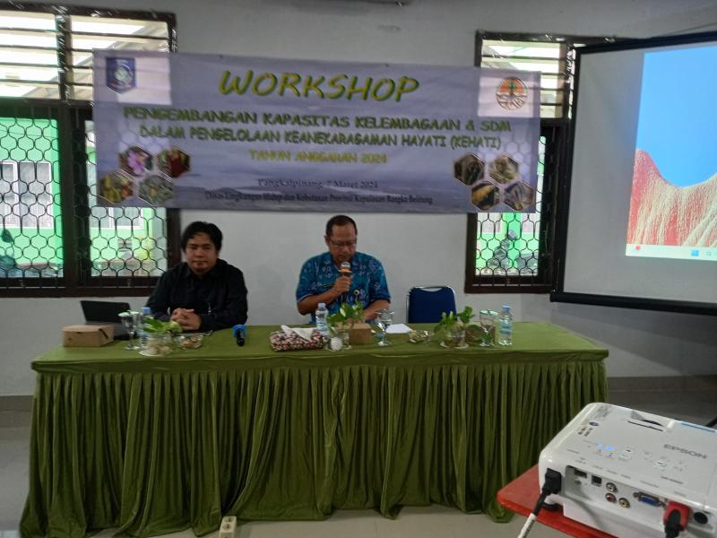 DLHK Babel Gelar Workshop Pengelolaan Keanekaragaman Hayati