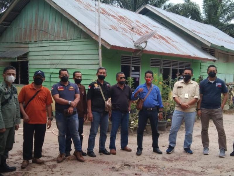 Tim Gakkum DLHK Lakukan Verifikasi Perkebunan Kelapa Sawit PT RAWI