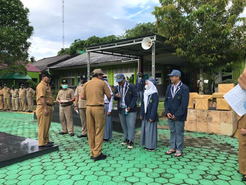 DLHK Babel adakan Sosialisasi Gerakan Perilaku Berbudaya Lingkungan Hidup di Sekolah SMAN 2 Pangkalpinang