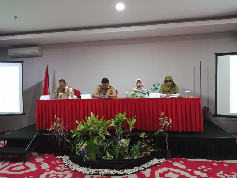 DLHK Babel Adakan Workshop Pembinaan Sistem Registrasi Nasional ( SRN) dan Spectrum Program Kampung Iklim 