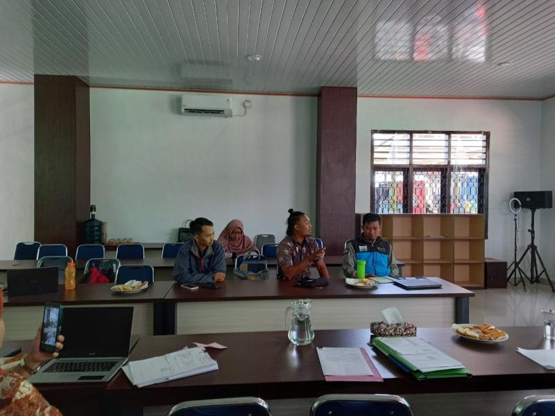 Plh. Kadis LHK Babel Edi Kurniadi Terima Kunjungan Tim Verifikasi PBLHS