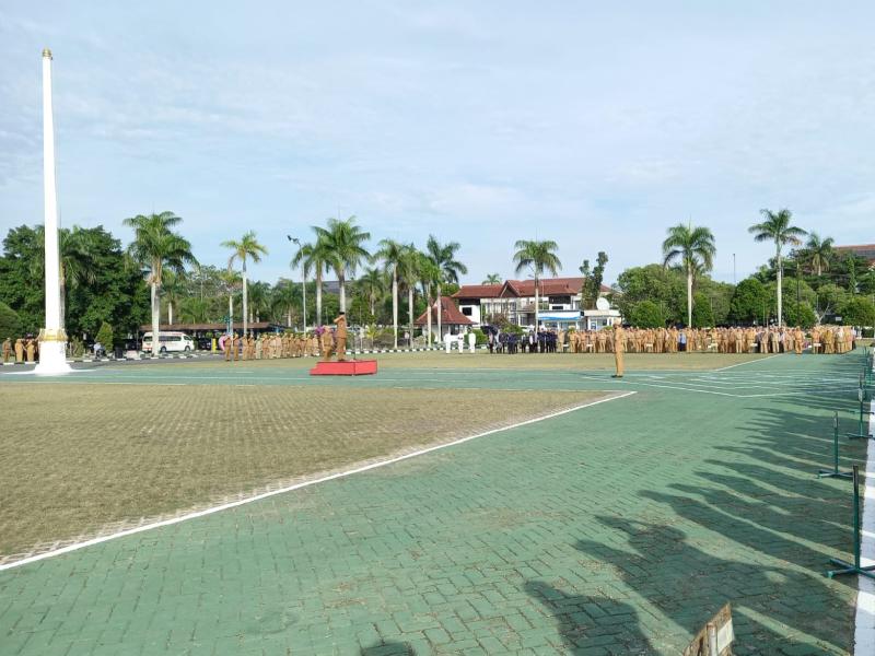 DLHK Petugas Upacara Peringatan Hari Kesaktian Pancasila 2024