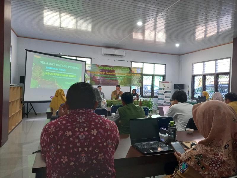 DLHK Babel Gelar Bimtek Pengembangan Kapasitas SDM Pengelolaan Keanekaragaman Hayati