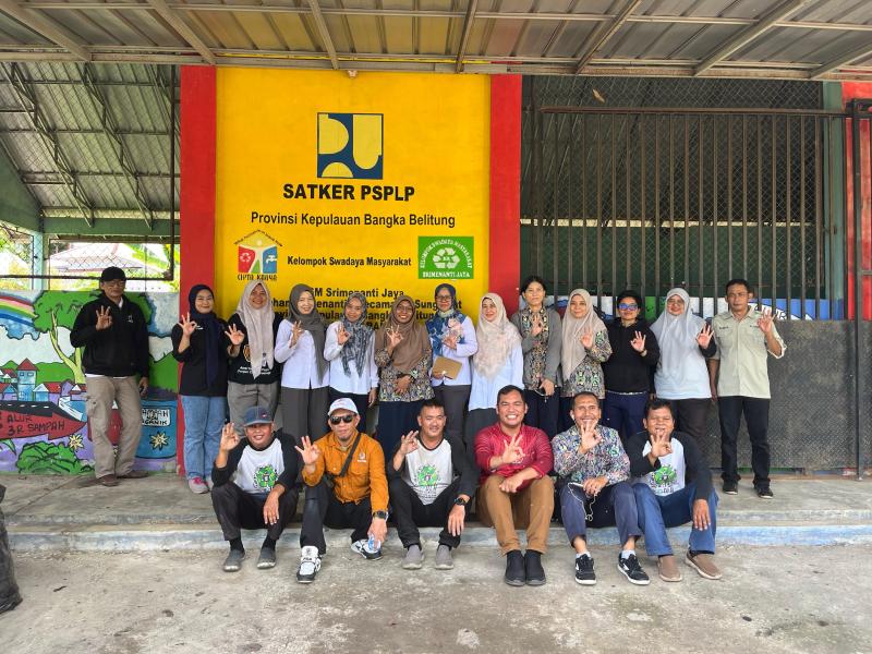 Verifikasi lapangan : TPS3R Sti Menanti dan TPS3R Sehati Tunjukkan Kinerja Pengelolaan Sampah Berbasis Masyarakat
