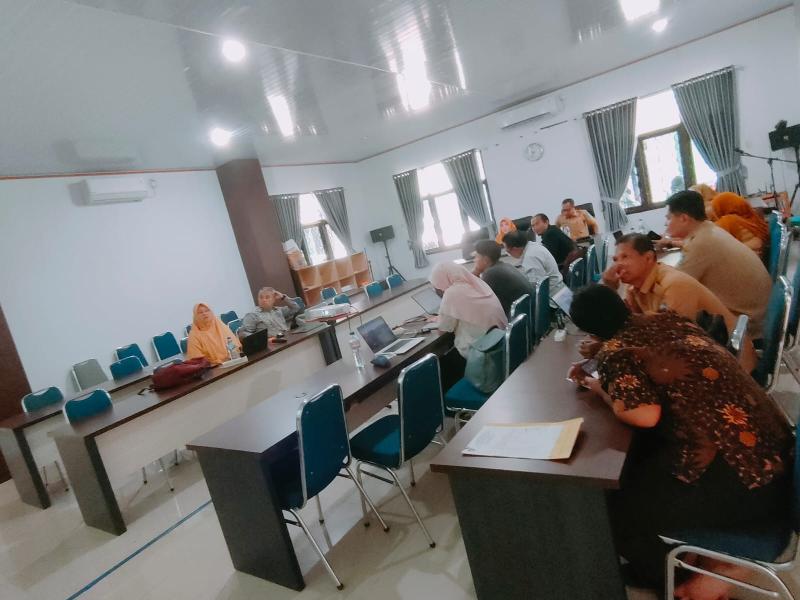 Rapat Koordinasi Verifikasi Perbaikan Dokumen ANDAL dan RKL-RPL PT. Berkah Bermuda Energi Bangka Belitung 