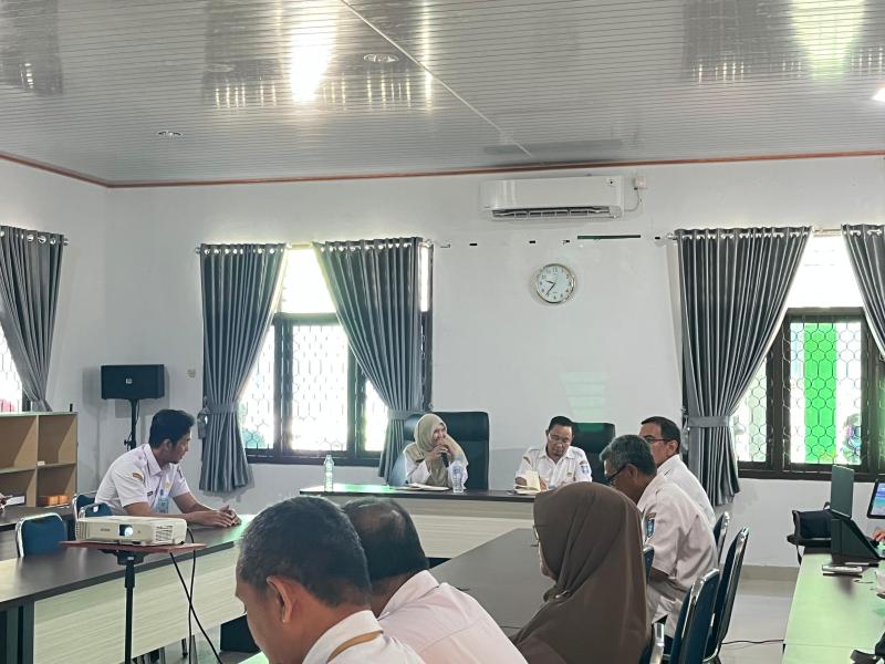 Silaturahmi dan Perkenalan Plt. Kadis DLHK Babel, Tekankan Disiplin dan Integritas Kerja