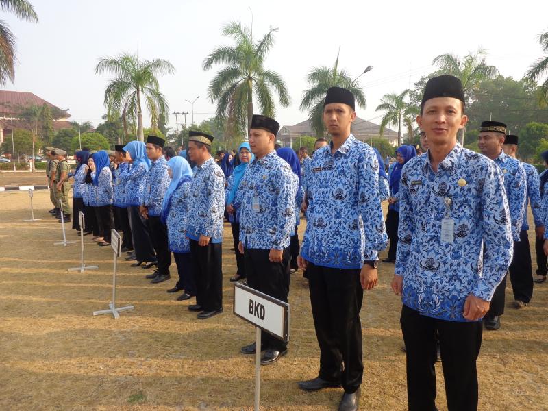 Memperingati Hari Pahlawan di lingkungan Provinsi Kepulauan Bangka Belitung