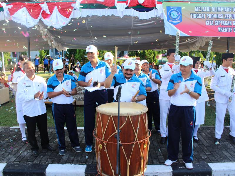 Asisten III Buka O2SN SD & SMP Tingkat Provinsi