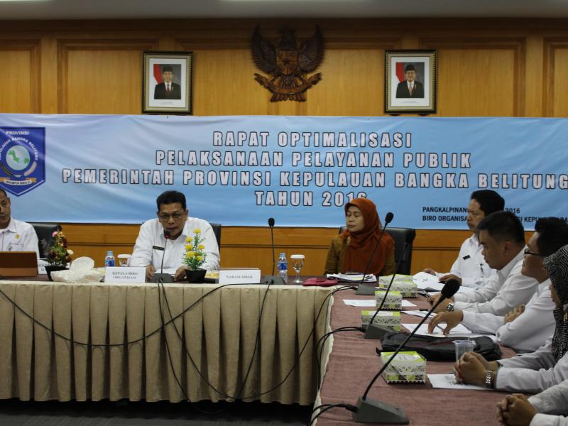 Pemprov Babel akan Canangkan Zona Integritas