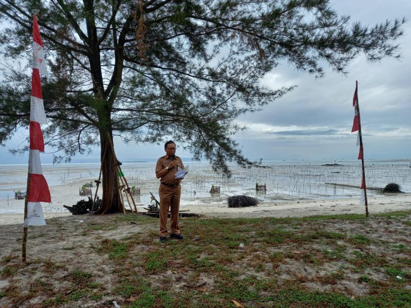 Pemerintah Provinsi Kepulauan Bangka Belitung Apresiasi PWI Babel Tanam Mangrove