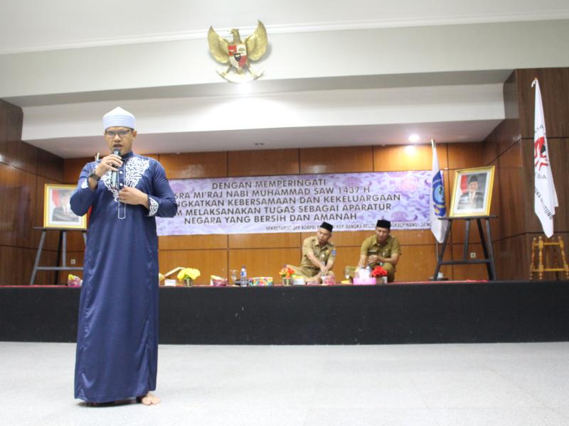 Lagi, PNS Pemprov Babel Diberi Siraman Rohani