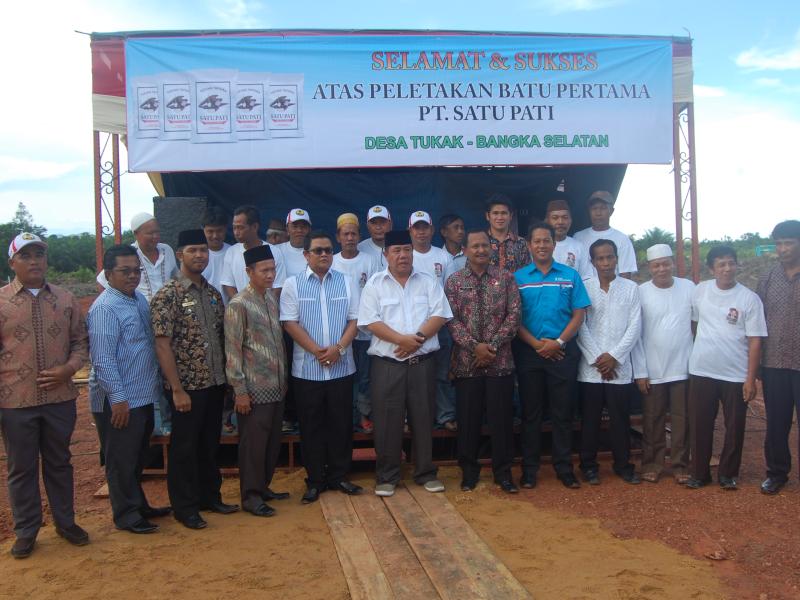 Wagub Letakkan Batu Pertama Tapioka