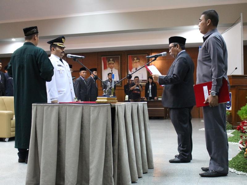 Sahirman Gantikan Huzarni Sebagai Pj. Bupati Bangka Selatan