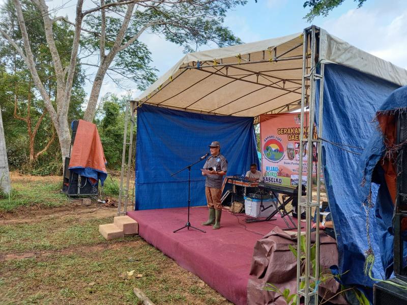 GNPDAS Provinsi Kepulauan Bangka Belitung tahun 2022 Dipusatkan Di Desa Keposang Bangka Selatan