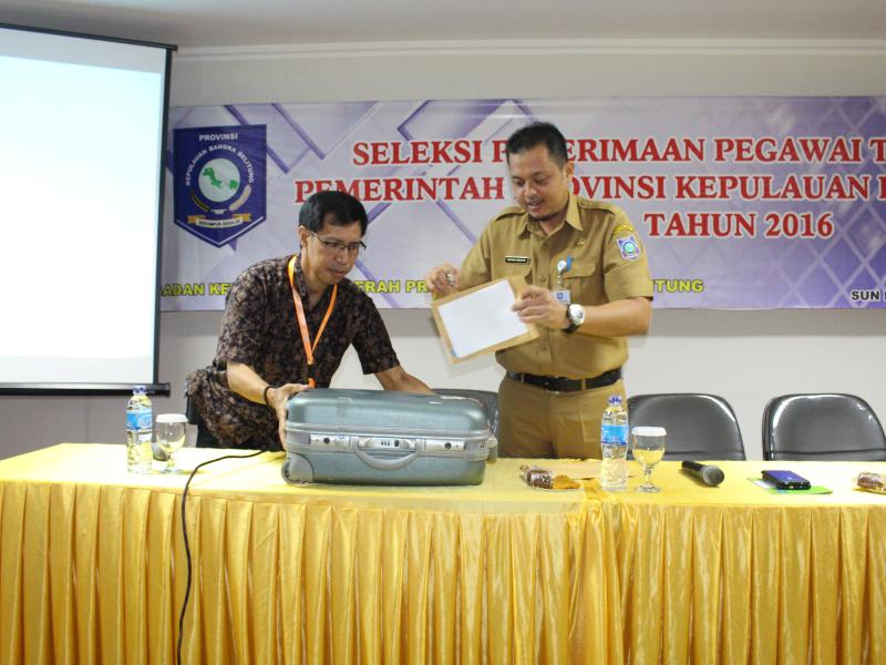 20 PNS Pemprov Babel Seleksi Penerimaan Pegawai Tubel