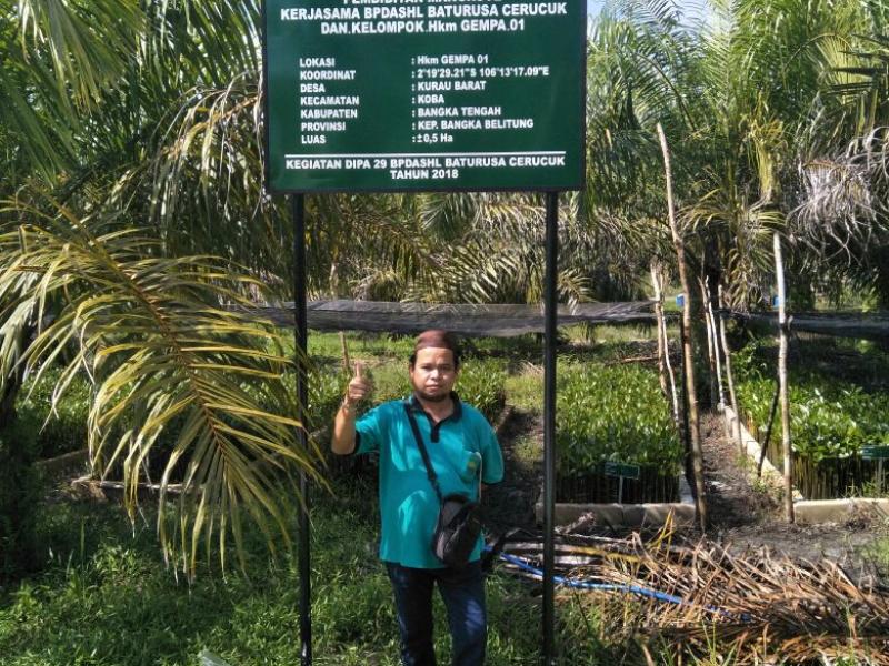 Dalam rangka verifikasi lapangan nominasi kalpataru